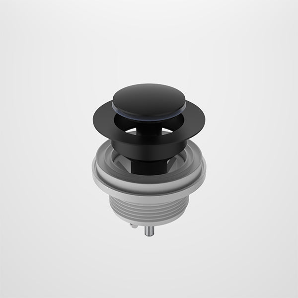 Caroma Bath Pop-up Plug & Waste Matte Black