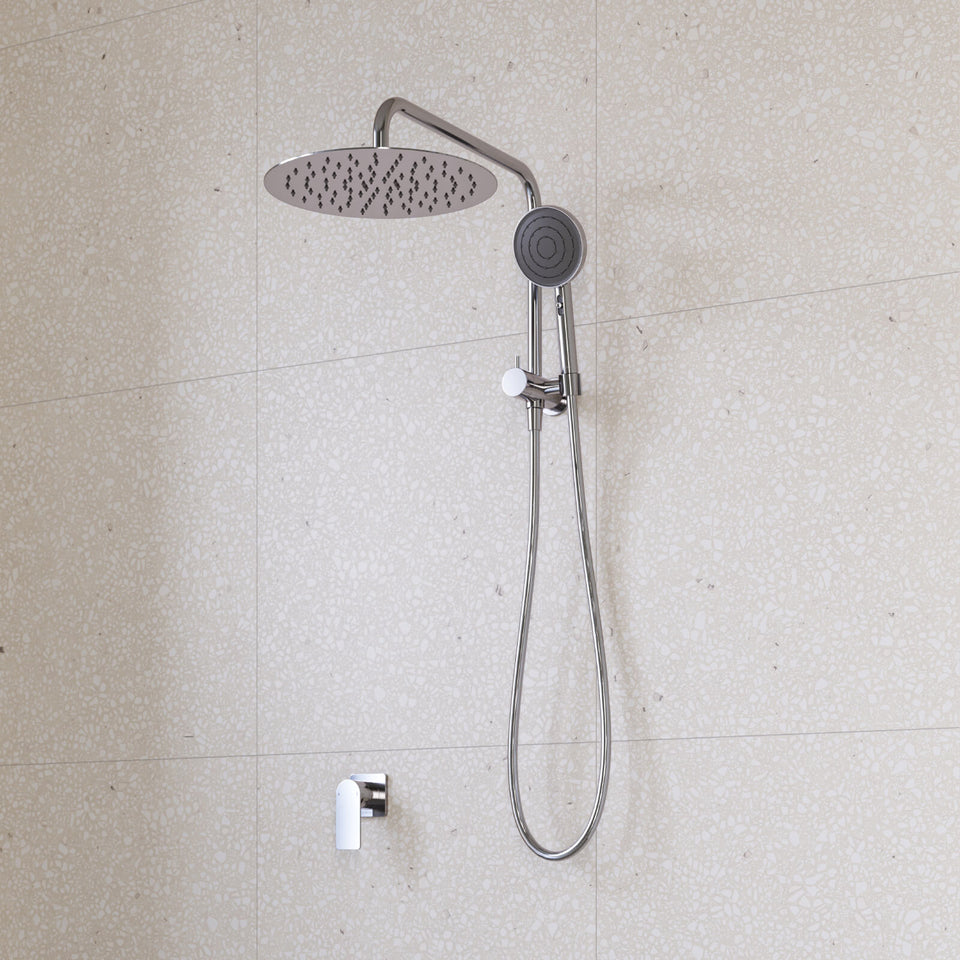 Caroma Urbane II Compact Twin Shower Chrome