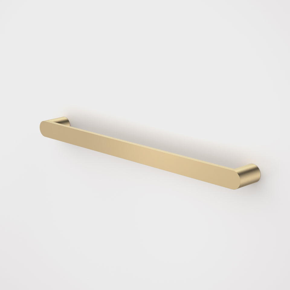 Caroma Urbane II Heated Towel Rail - Horizontal - Brushed Brass