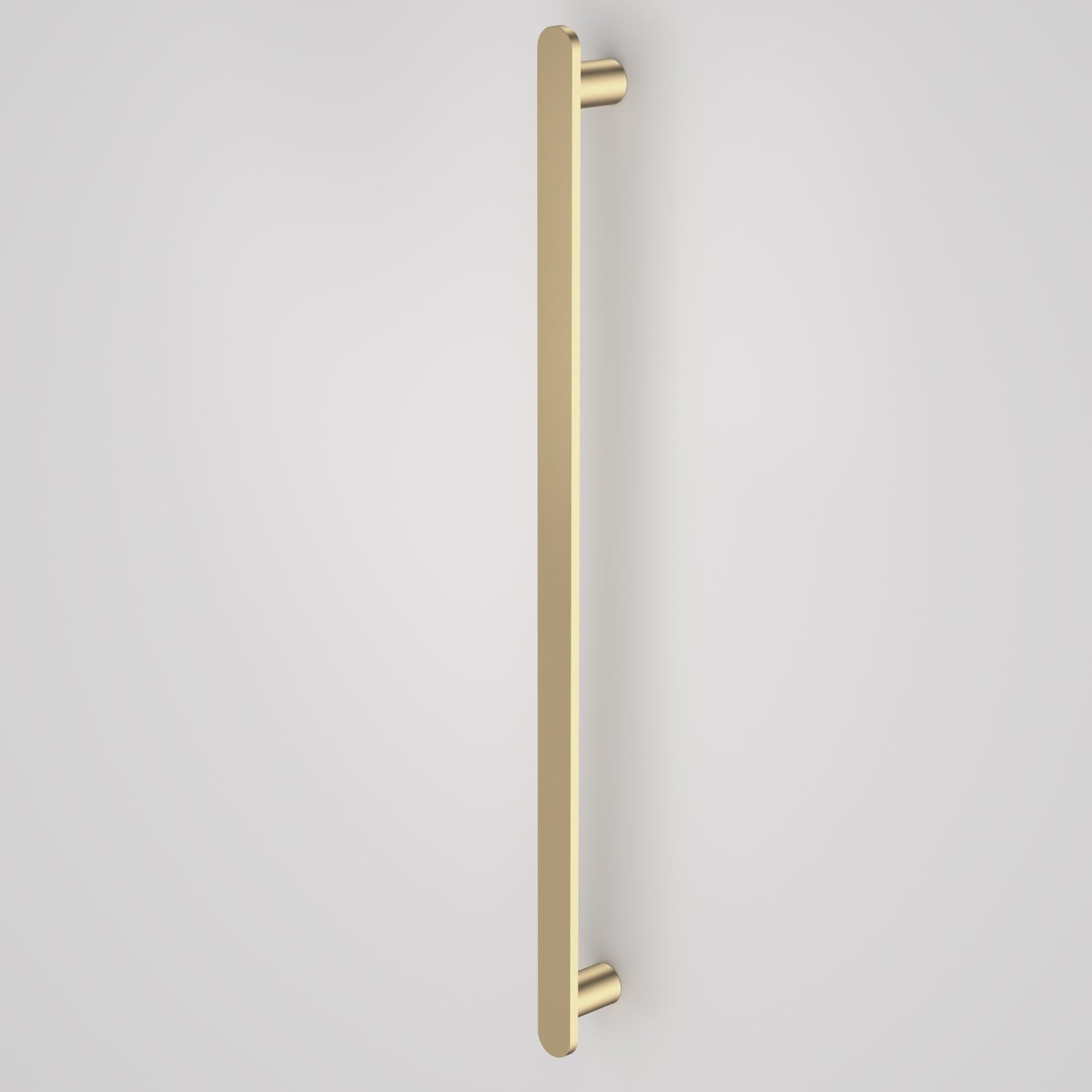 Caroma Urbane II Heated Towel Rail - Vertical - Brushed Brass 11202085BB - The Blue Space