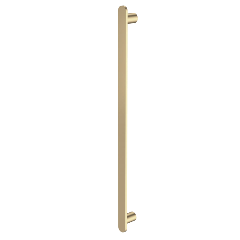 Caroma Urbane II Heated Towel Rail - Vertical - Brushed Brass