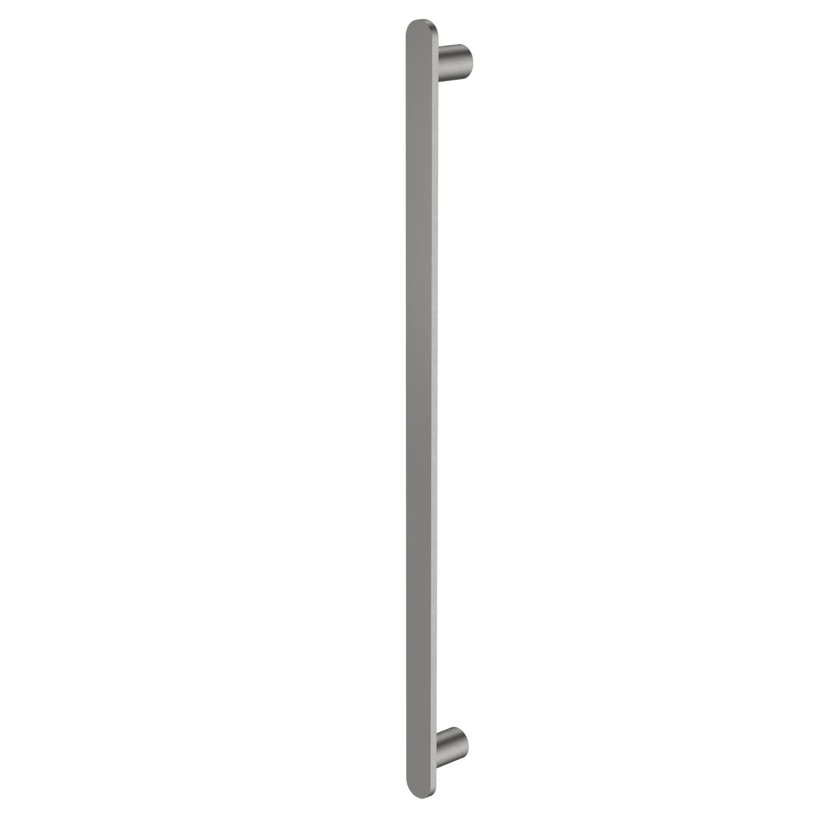 Angle Caroma Urbane II Heated Towel Rail - Vertical - Gunmetal 11202085GM - The Blue Space