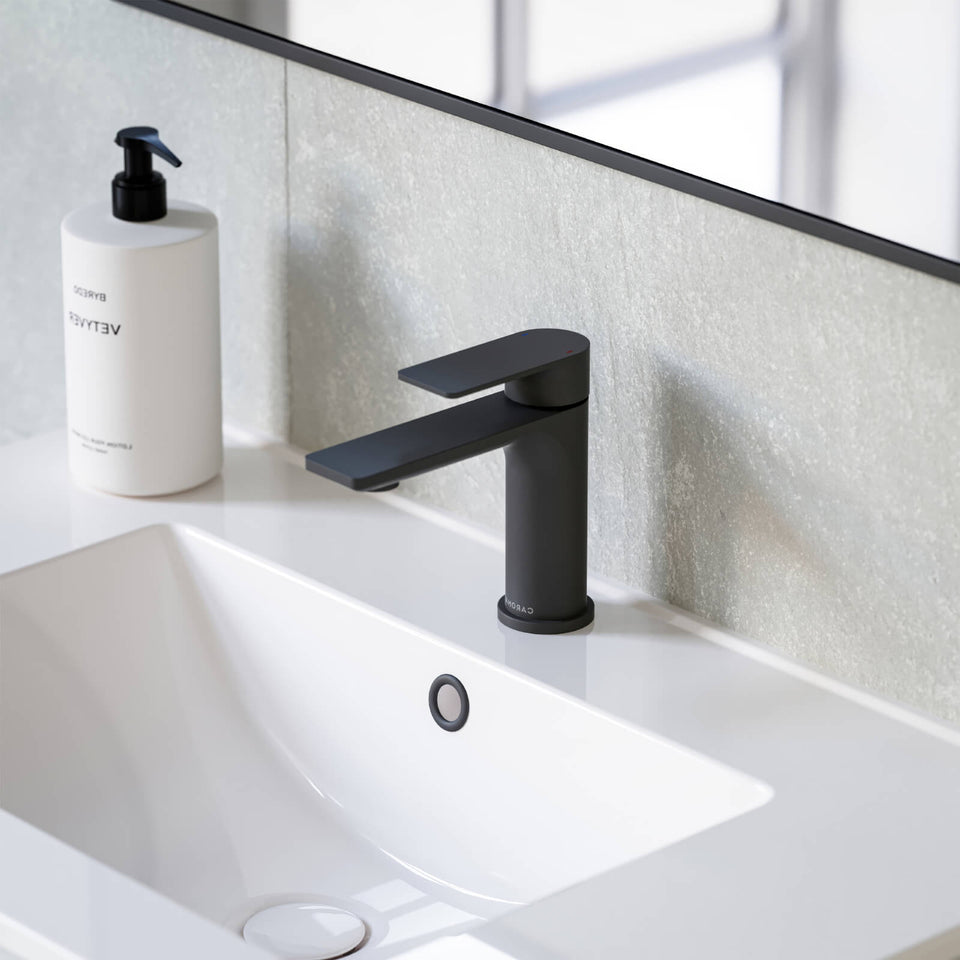 Caroma Urbane II Lead Free Basin Mixer Matte Black