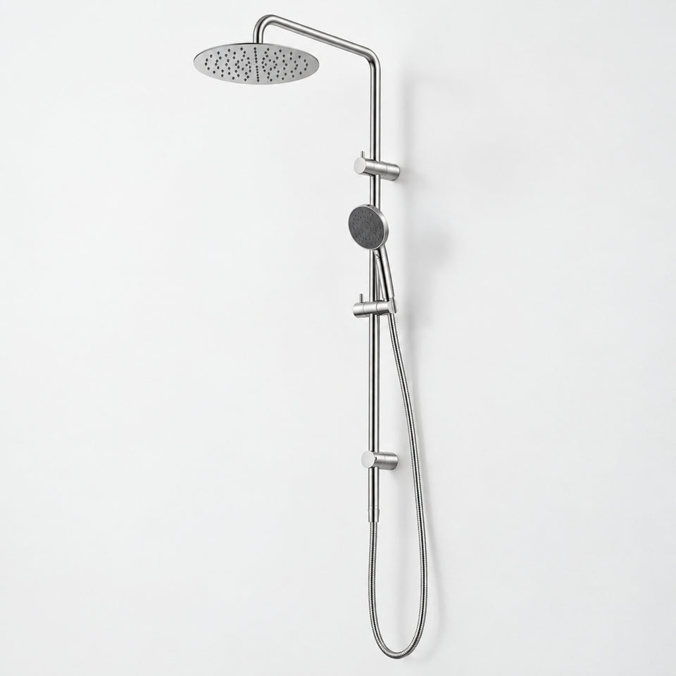 Caroma Urbane II Rail Shower 300mm Overhead Chrome