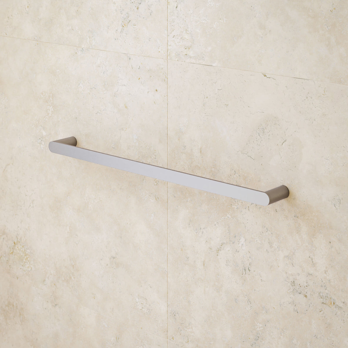 Caroma Urbane II Single Towel Rail 625 mm Brushed Nickel  | The Blue Space