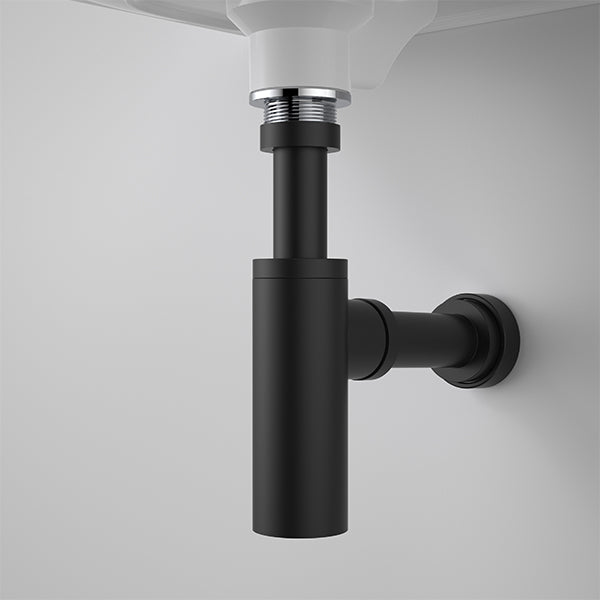 Caroma Urbane II 40mm Bottle Trap Matte Black - The Blue Space