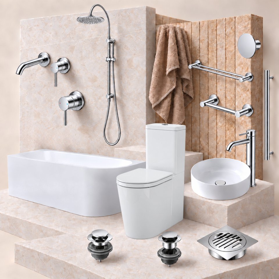 Caroma Liano II Chrome Package
