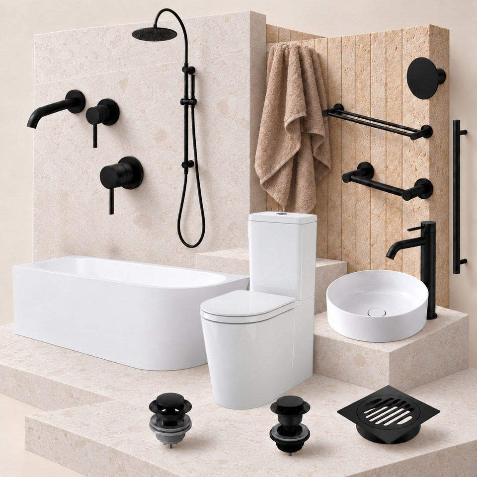 Caroma Liano II Black Package