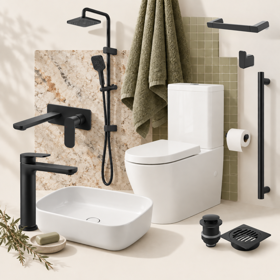Caroma Luna Black Package