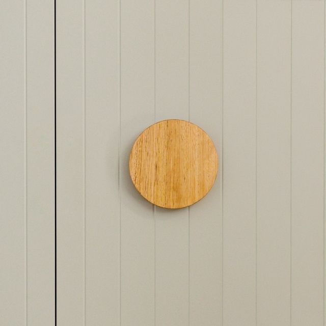 Lifestyle Castella 90mm Macquarie Round Reclaimed Oak Handle Tasmanian Oak 360.090.90 - The Blue Space