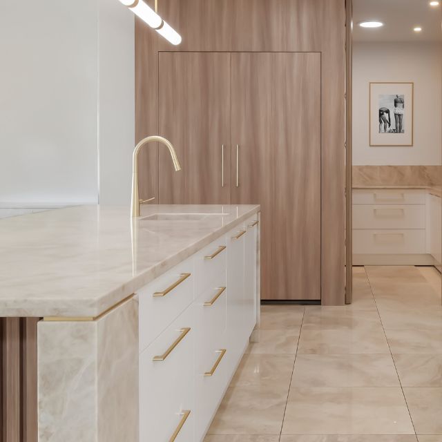 Lifestyle Castella Clement 128mm Handle Brushed Brass 405.128.35B - The Blue Space