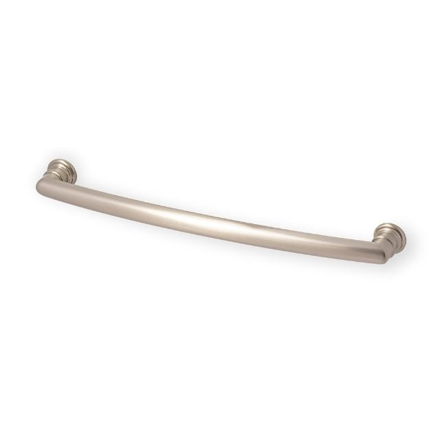 Castella Decade Ridged Handle Dull Brushed Nickel