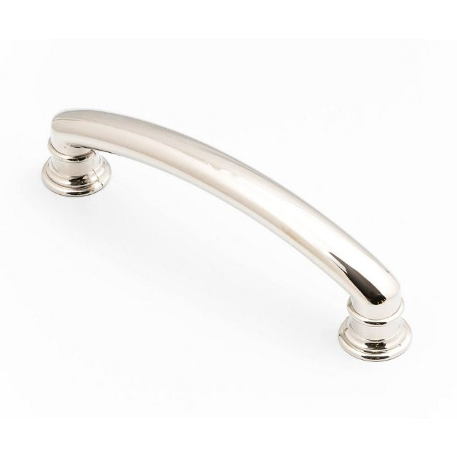 Castella Decade 102mm Ridged Handle Polished Nickel 206.102.28 - The Blue Space