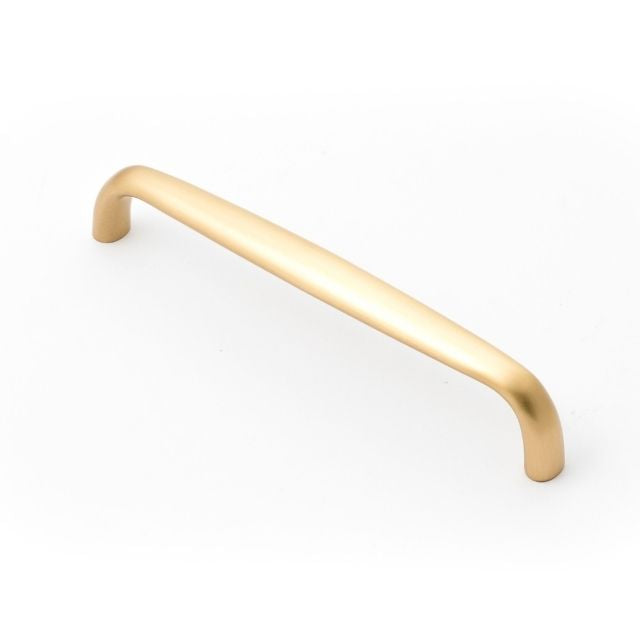 Castella Decade Pull Handle Satin Brass
