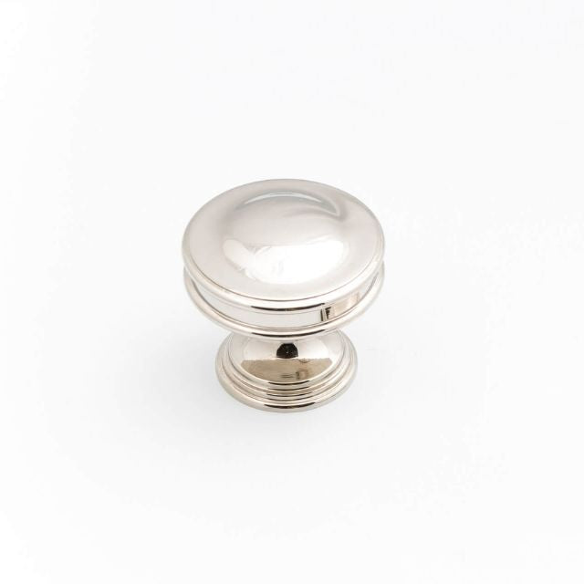 Castella Decade 35mm Dome Knob Polished Nickel 210.035.28 - The Blue Space