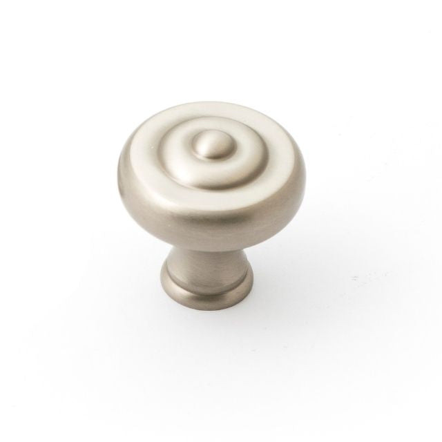 Castella Decade Knob Dull Brushed Nickel
