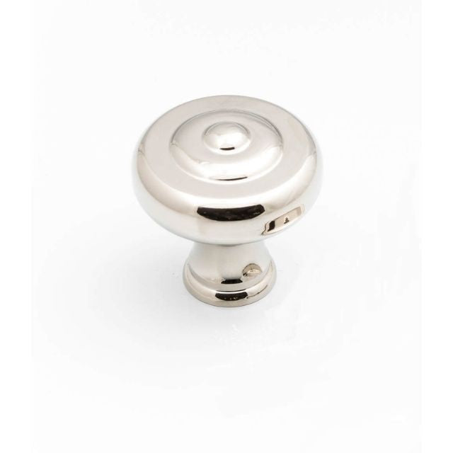 Castella Decade Knob Polished Nickel
