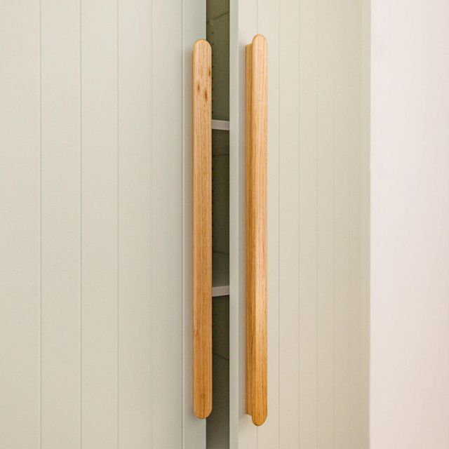 Castella Hydrowood Iluka Timber Pull Handle 350.512.90 - The Blue Space