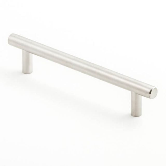 Castella Portal 128mm Rail Handle Satin Stainless Steel 005.128.07 - The Blue Space