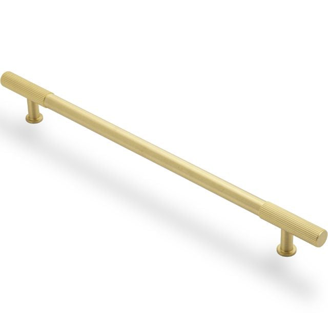 Castella Ridge Handle  Satin Brass