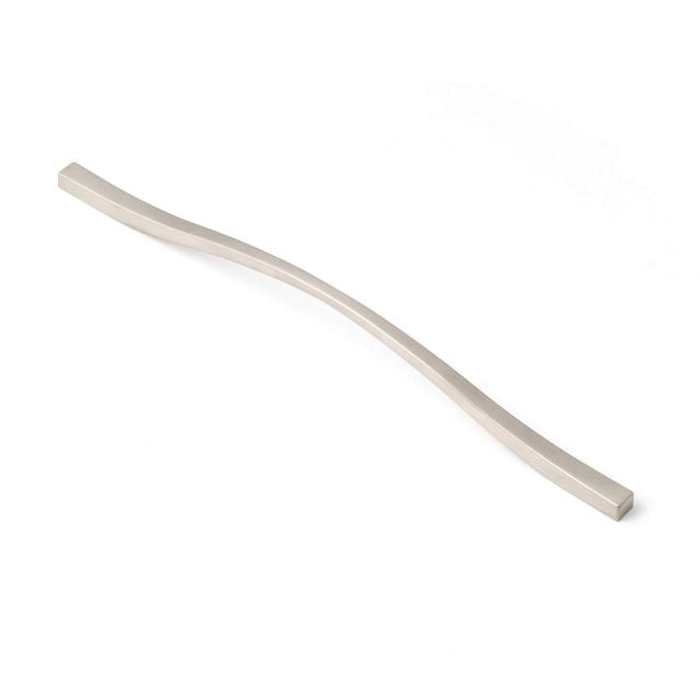 Castella Dune Curved Wave Handle Dull Brushed Nickel