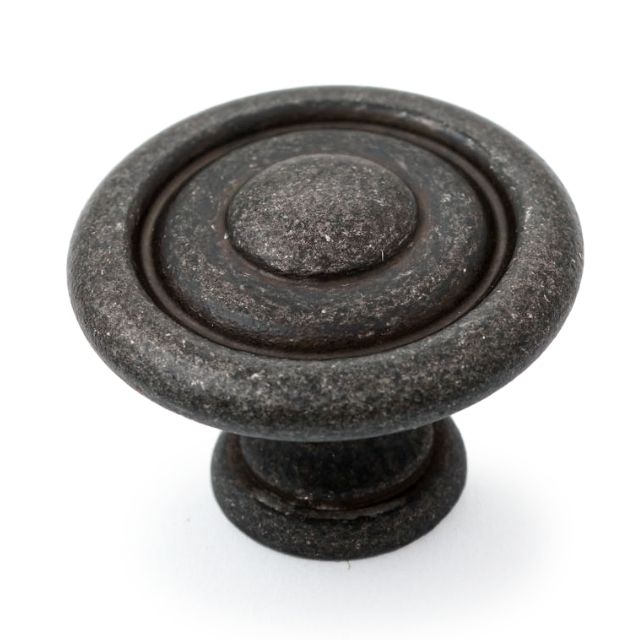 Castella Shaker 35mm Fluted Knob Antique Black