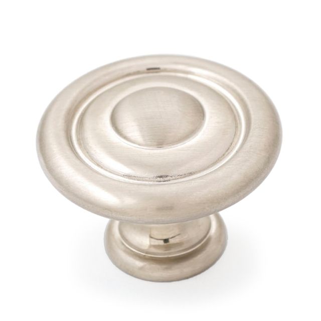 Castella Shaker 35mm Fluted Knob Satin Nickel