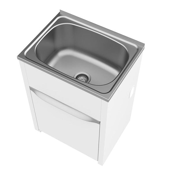 Clark Eureka 45 Litre Laundry Sink Tub & Cabinet - The Blue Space
