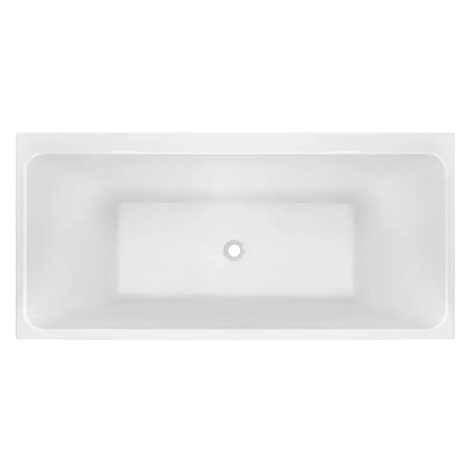 Decina Bianco Back-to-Wall / Corner Freestanding Bath 1500mm