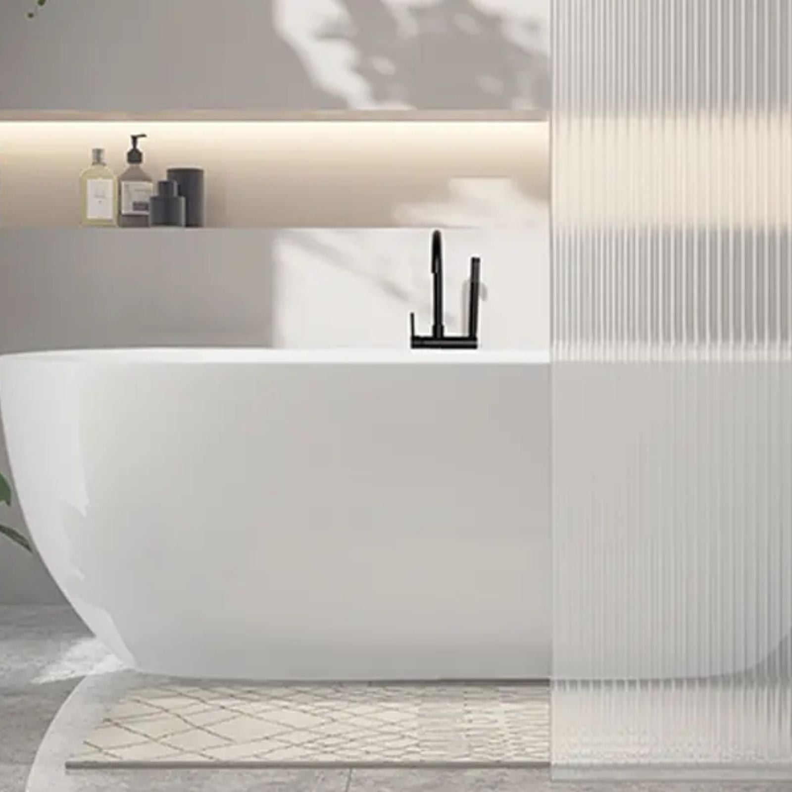 Lifestyle Decina Novara 1480 Freestanding Bath NO1480W - The Blue Space