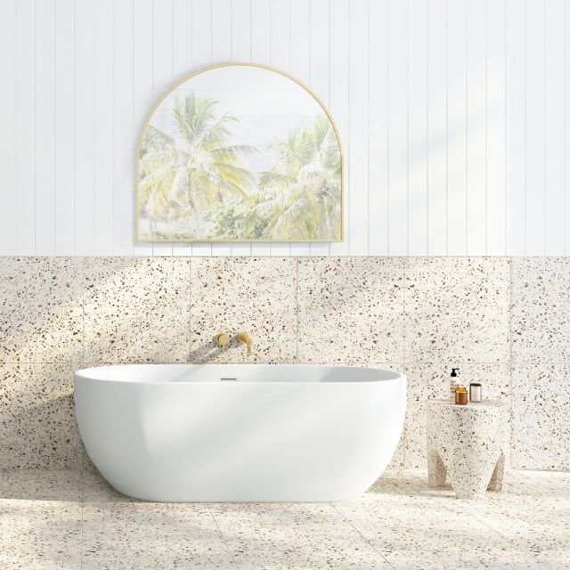 Decina Valentina Freestanding Bath Gloss White