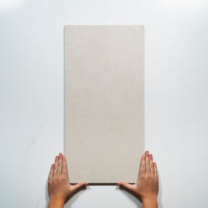 Drift Ivory Honed Porcelain Tile 300 x 600mm