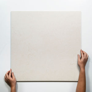 Drift Ivory Honed Porcelain Tile 600 x 600mm