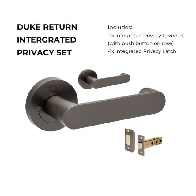 Duke Return Privacy Set Graphite Nickel 10052.GN - The Blue Space