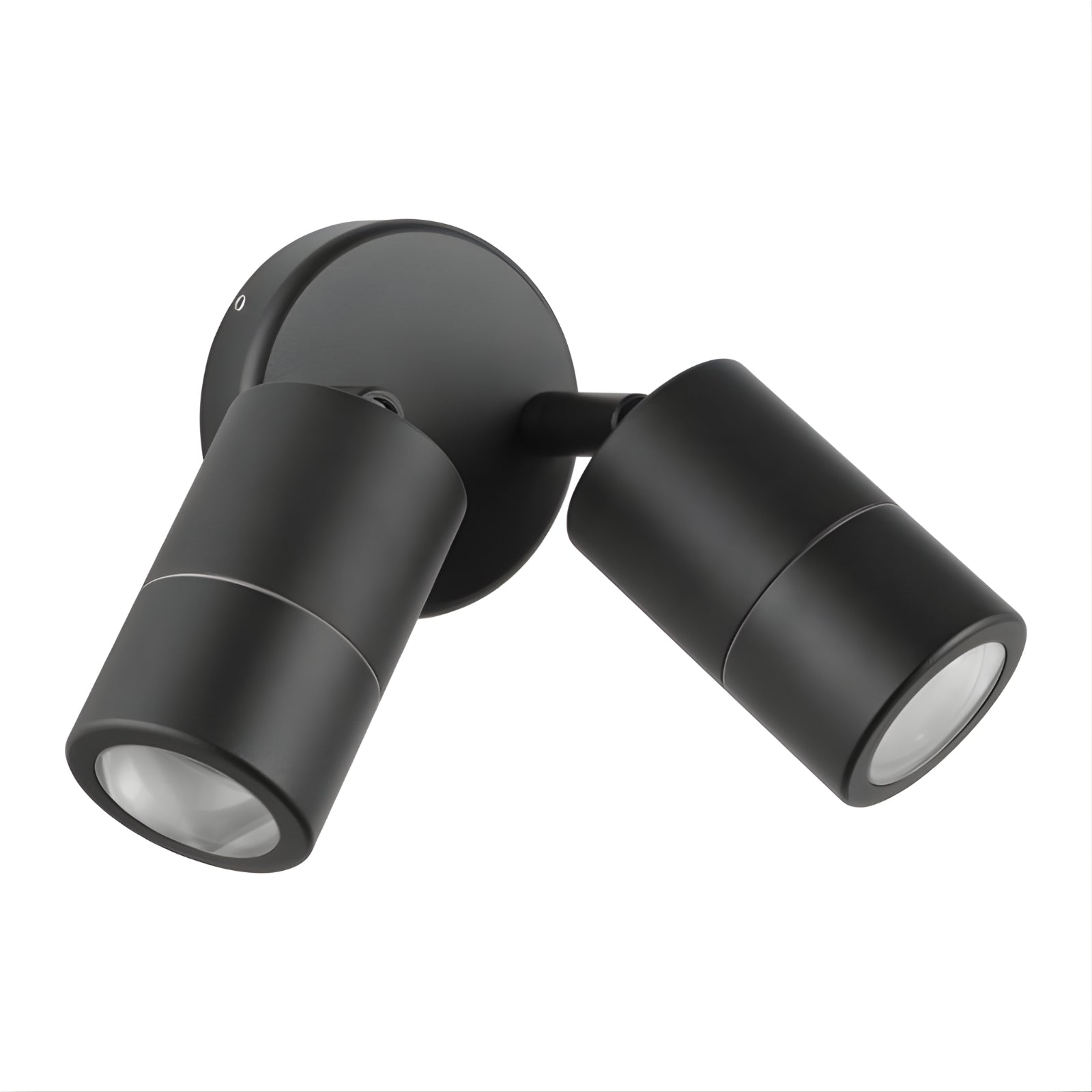 Eglo Fremantle 2 Light Adjustable Outdoor Wall Light Black 206149 - The Blue Space