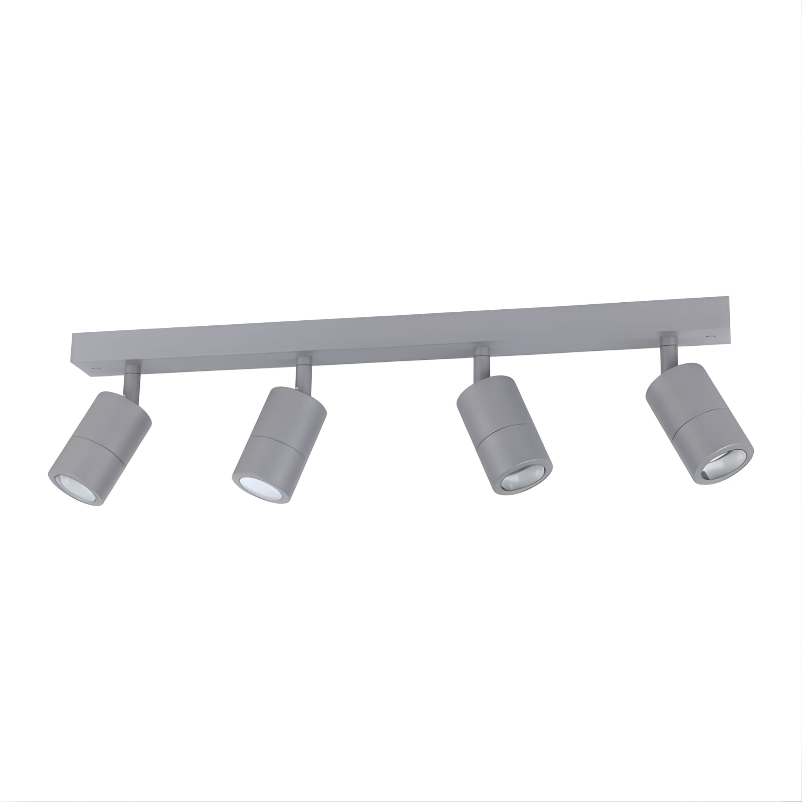 Eglo Fremantle 4 Light Adjustable Outdoor Ceiling Light Silver Grey 206166 - The Blue Space