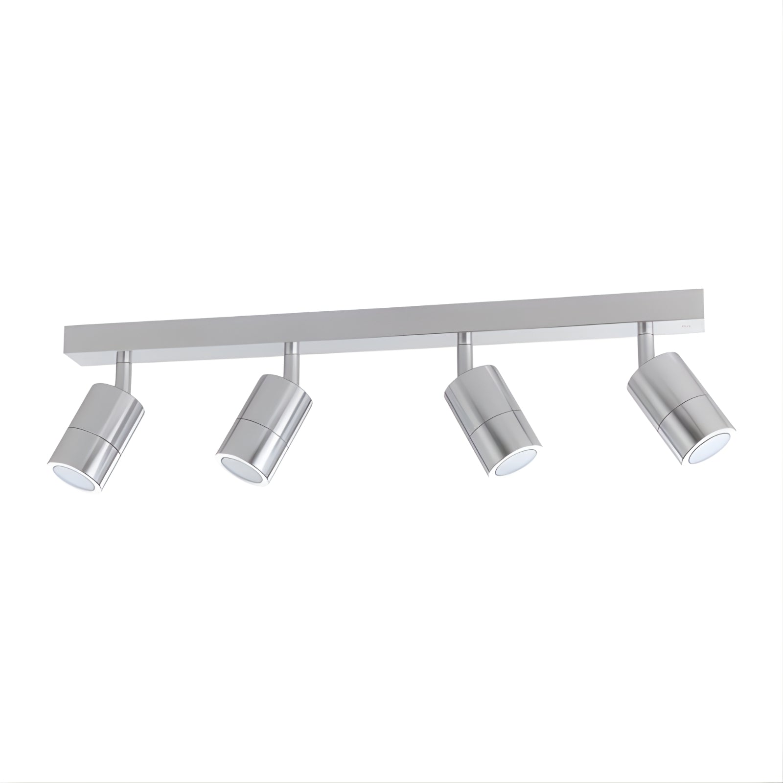 Eglo Fremantle 4 Light Adjustable Outdoor Ceiling Light Silver Titanium 206163 - The Blue Space
