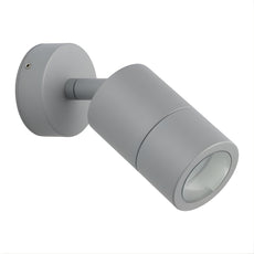 Eglo Fremantle Adjustable Outdoor Wall Light Silver Grey 206145 - The Blue Space