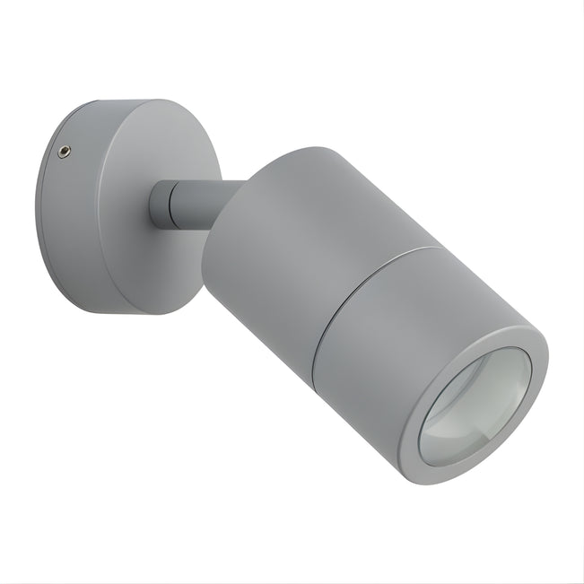 Eglo Fremantle Adjustable Outdoor Wall Light Silver Grey 206145 - The Blue Space