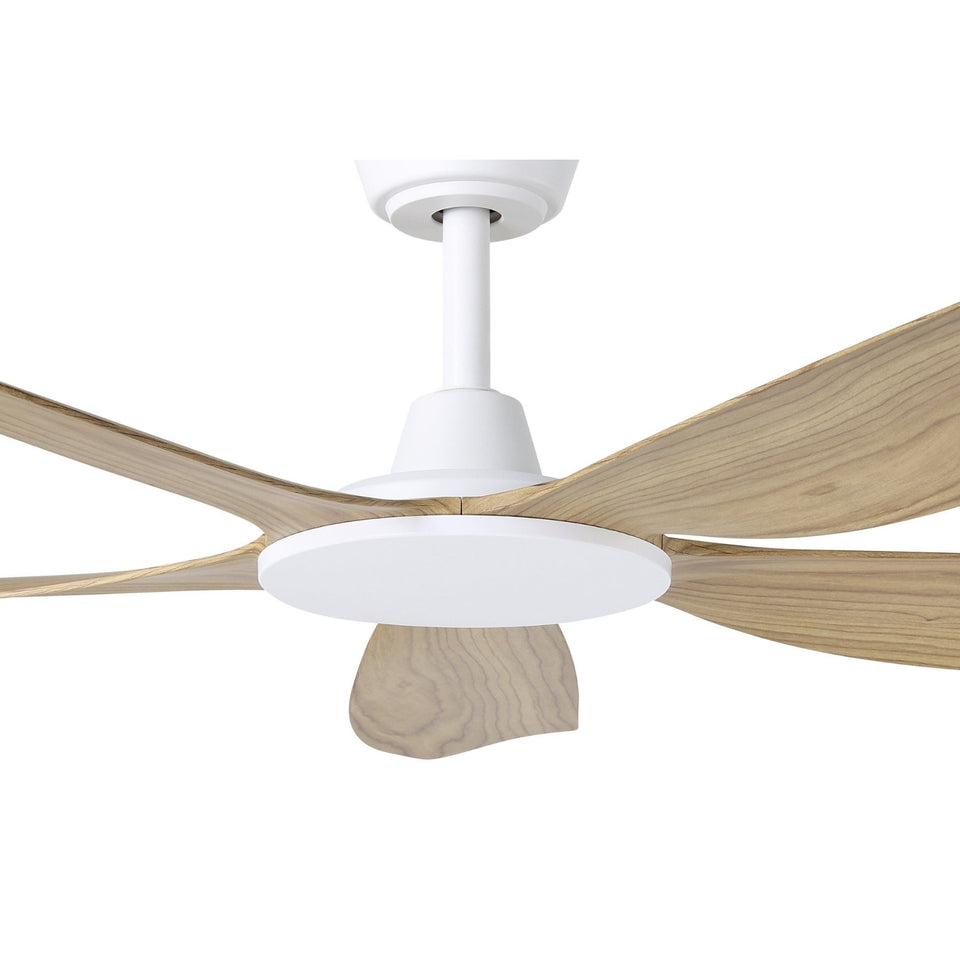 Eglo Miami 48 DC Ceiling Fan White /Blackbutt