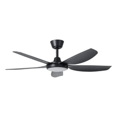 Eglo Miami 48 DC Ceiling Fan with LED Light Black 20796602 - The Blue Space