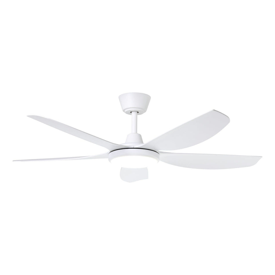 Eglo Miami 48 DC Ceiling Fan with LED Light White