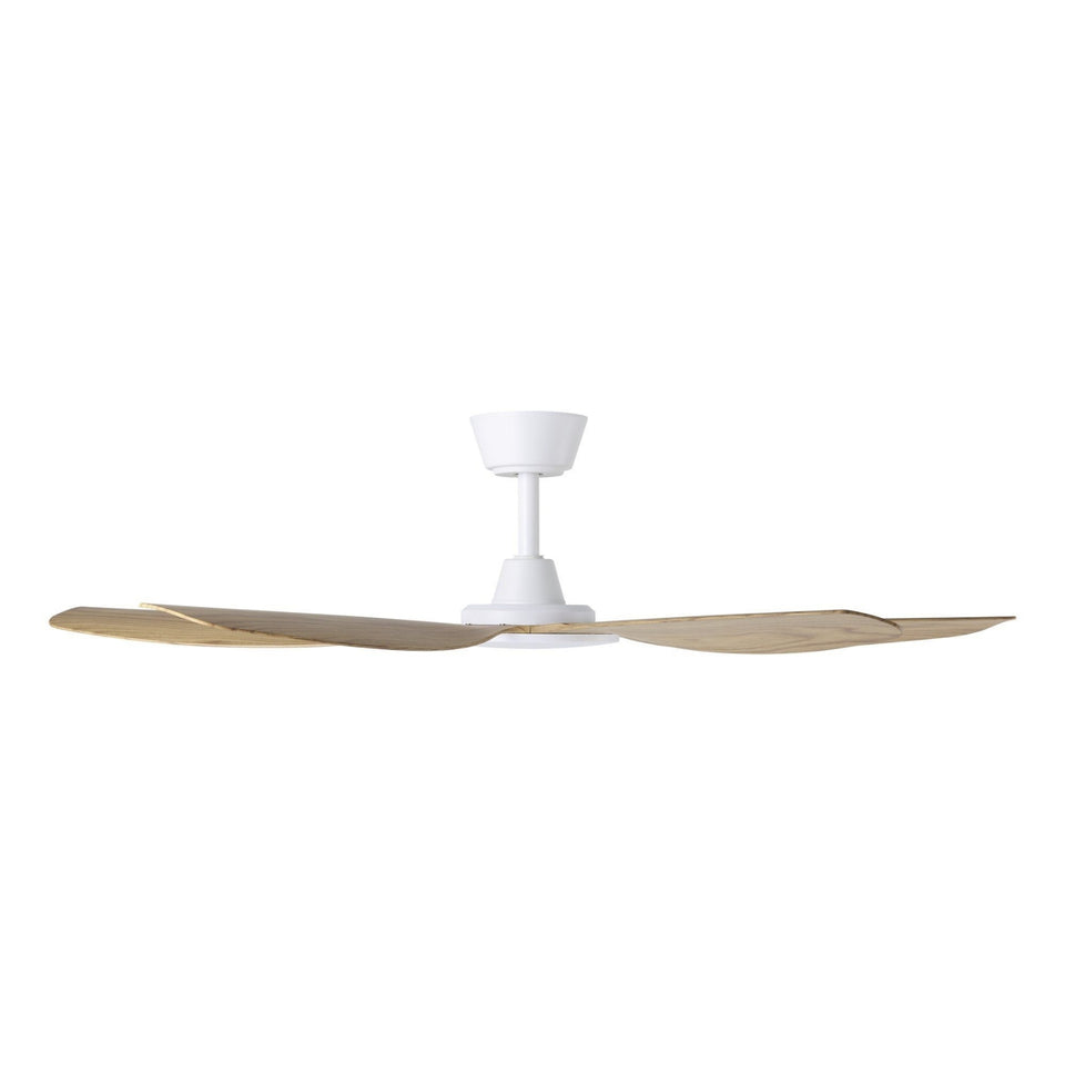 Eglo Miami 52 DC Ceiling Fan White /Blackbutt