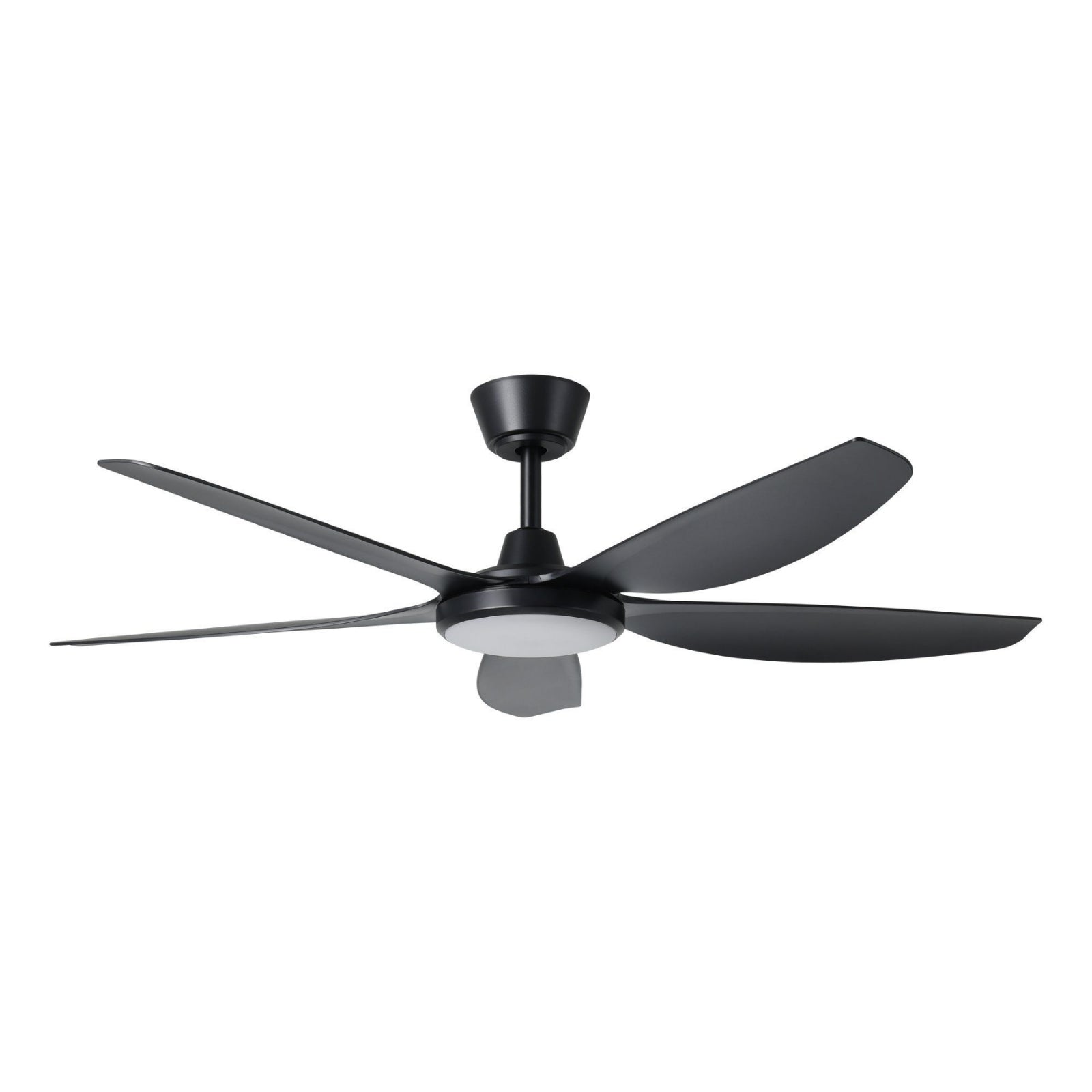 Eglo Miami 52 DC Ceiling Fan with LED Light Black 20796702 - The Blue Space