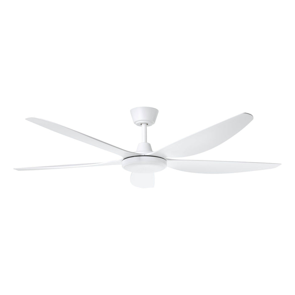 Eglo Miami 60 DC Ceiling Fan with LED Light White