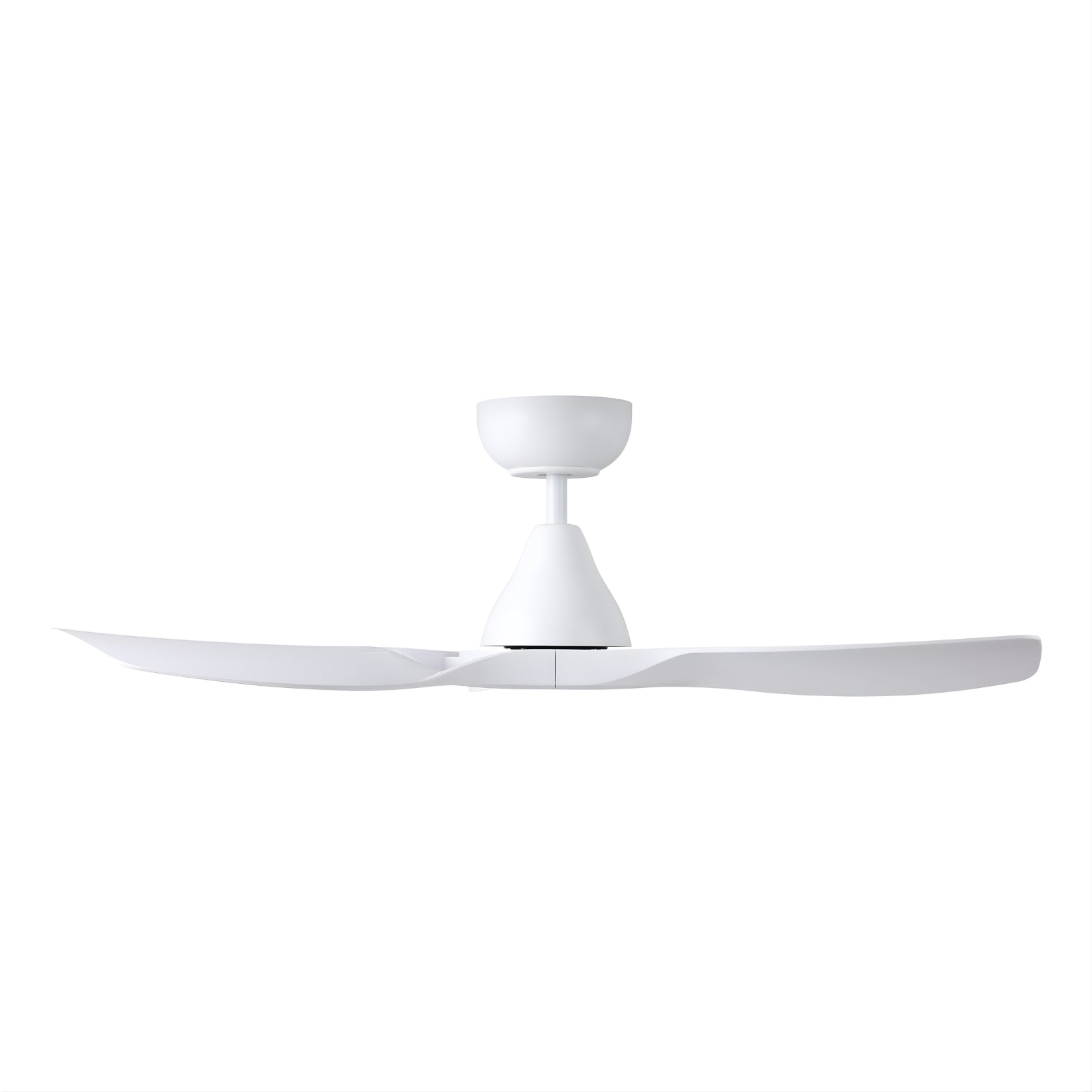 Side View Eglo Surf 40 DC Ceiling Fan White    20789201 - The Blue Space