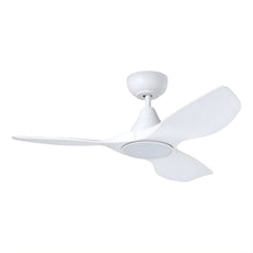 Eglo Surf 40 DC Ceiling Fan with LED Light White    20789301 - The Blue Space