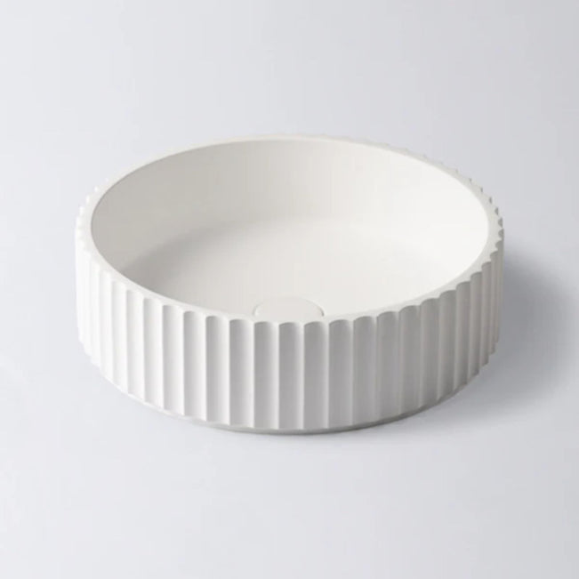 Eight Quarters Concrete Arcova Circle White