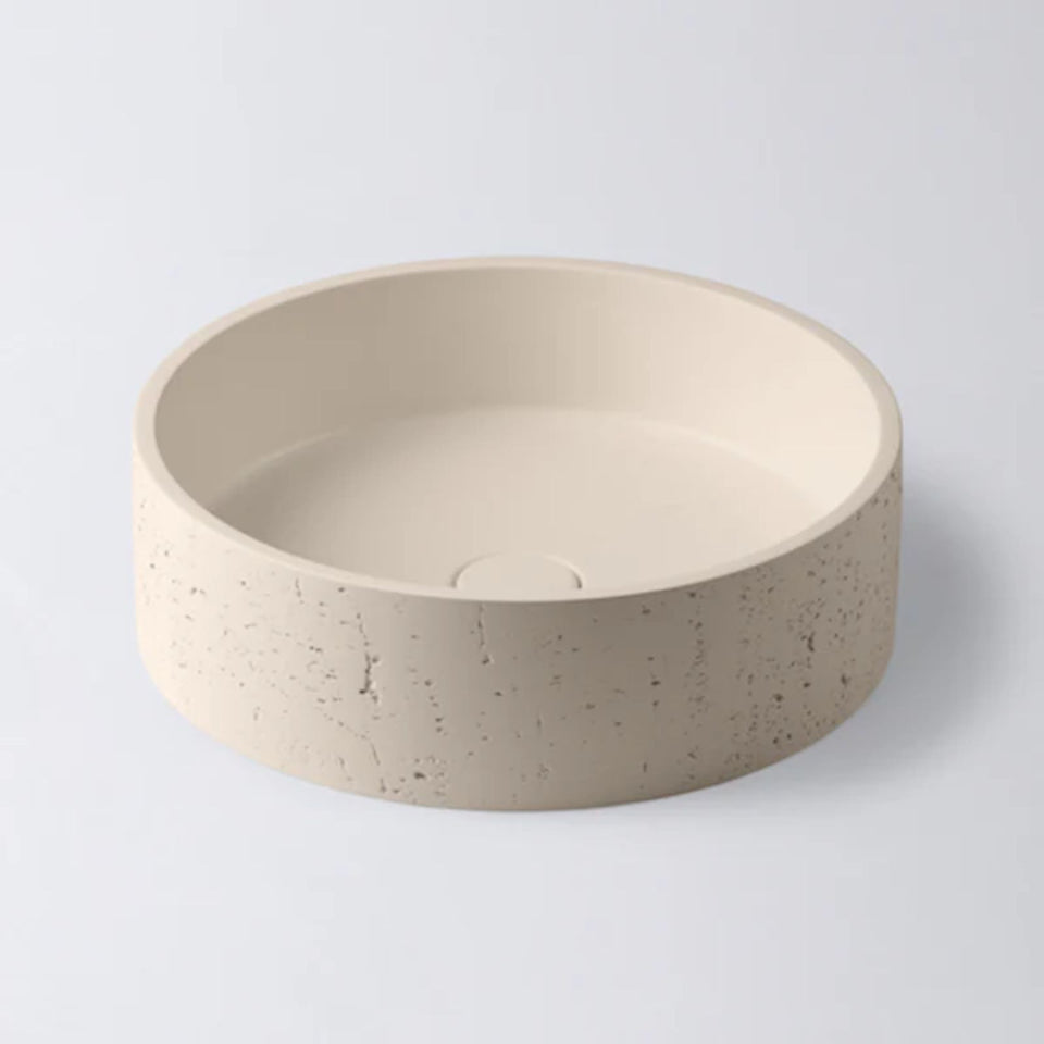Eight Quarters Concrete Natural Circle Oat