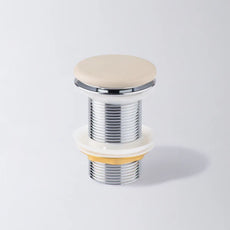 Eight Quarters Concrete Natural Oat Pop-Up Waste EQCNP-O - The Blue Space